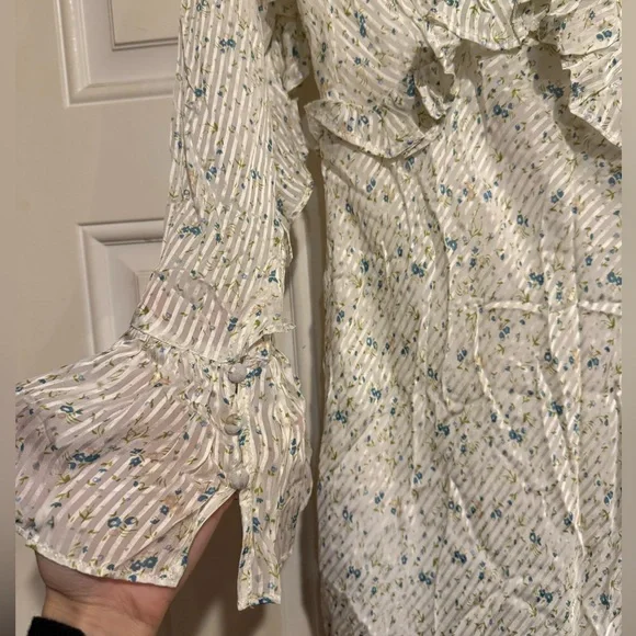 NWT Free People Sweetest Thing Ivory Floral Dress - Picture 16 of 16
